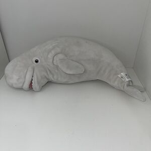 Plush Bailey Beluga Whale Finding Nemo 17” Authentic Disney Store Merchandise